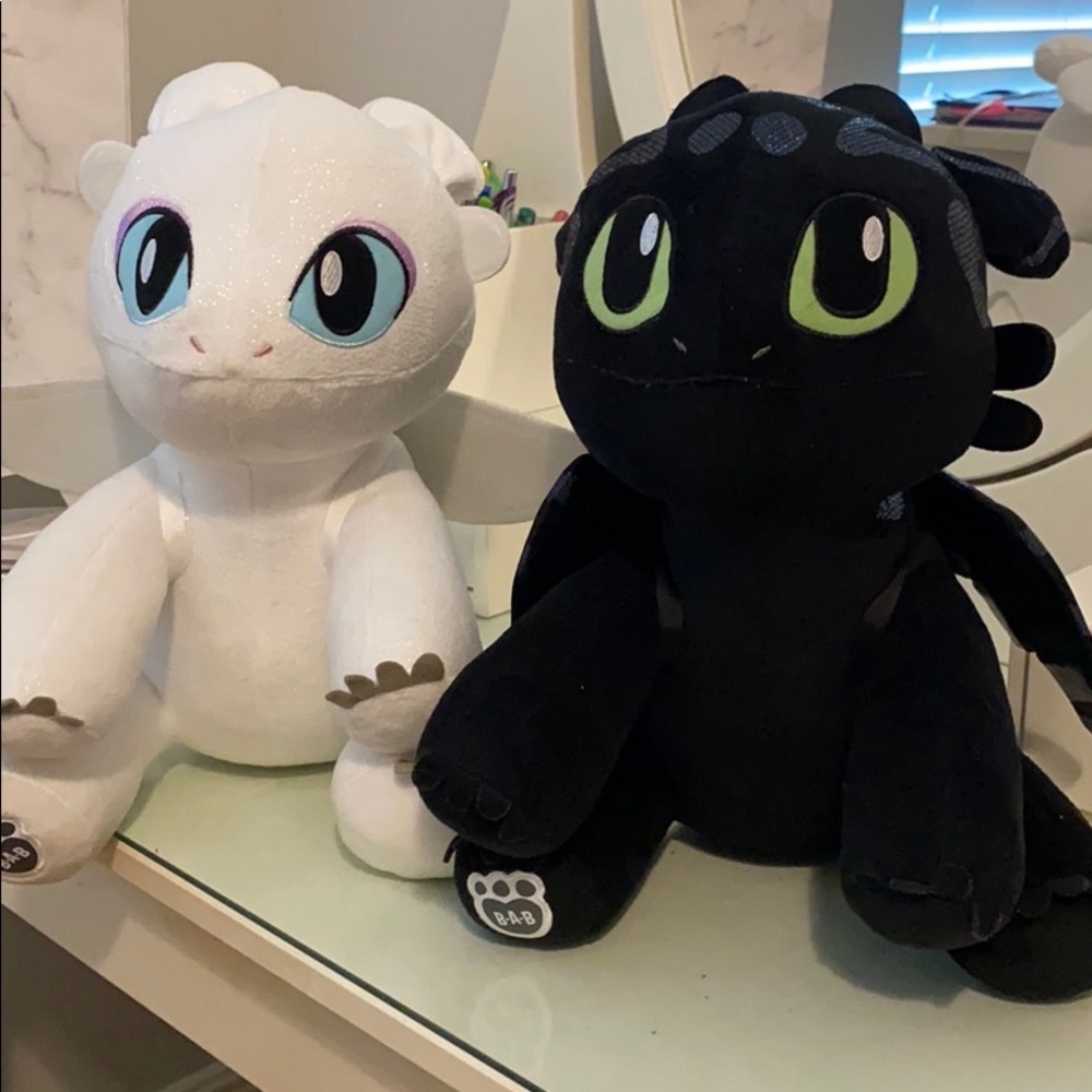 BUILD A BEAR how to train your dragon set